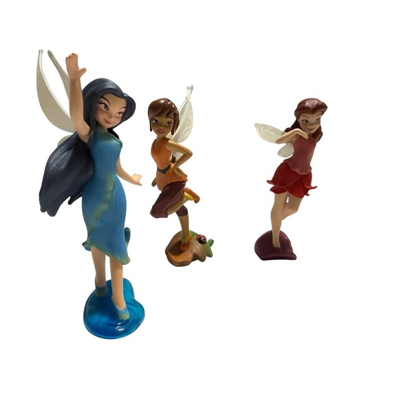 Disney Tinkerbell fairies fairy Figurines cake toppers standing - Picture 4 of 12